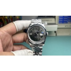 롤렉스 데이트저스트 41mm 그린 로즈 손목시계 001-283376