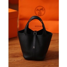 에르메스 바스켓 핸드백 (블랙) 001-283387
