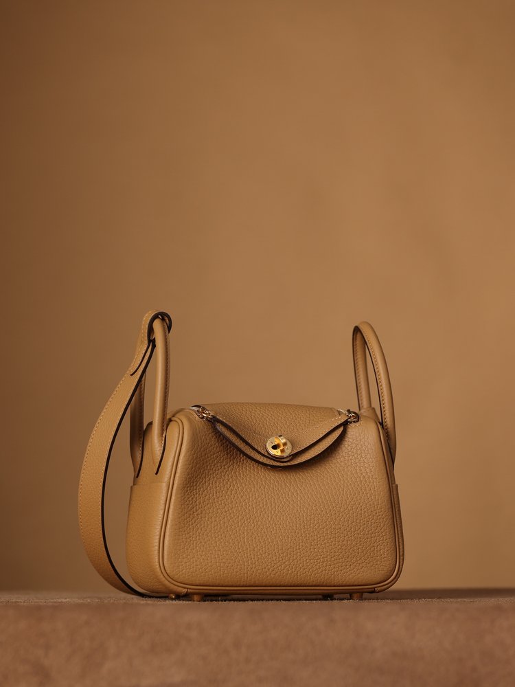 에르메스 Lindy Mini 19cm 코끼리회색 골드버 001-283396
