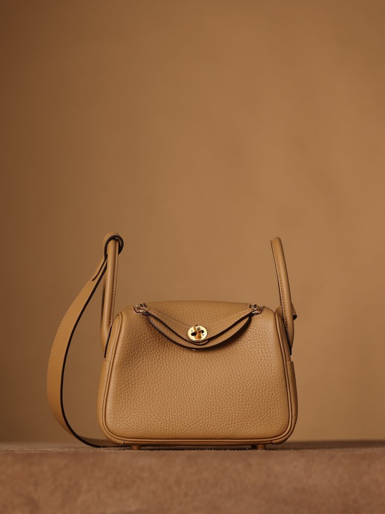 에르메스 Lindy Mini 19cm 코끼리회색 골드버 001-283396