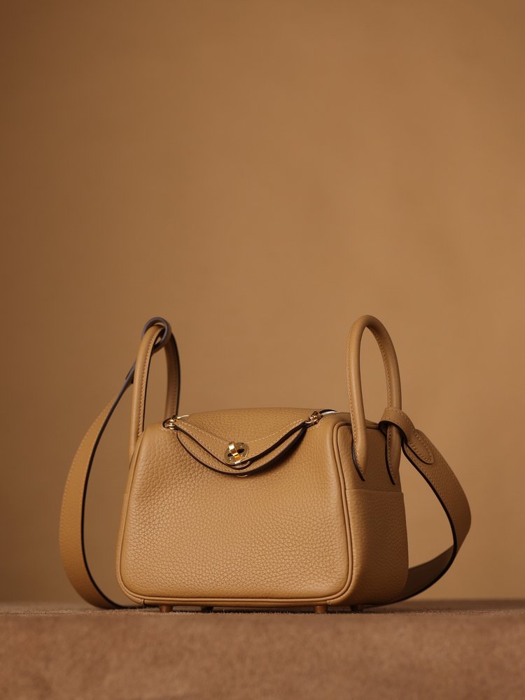 에르메스 Lindy Mini 19cm 코끼리회색 골드버 001-283396