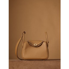 에르메스 Lindy Mini 19cm 코끼리회색 골드버 001-283396
