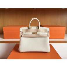 Birkin 크림 화이트 Togo 가죽 골드 버클 25 001-283401