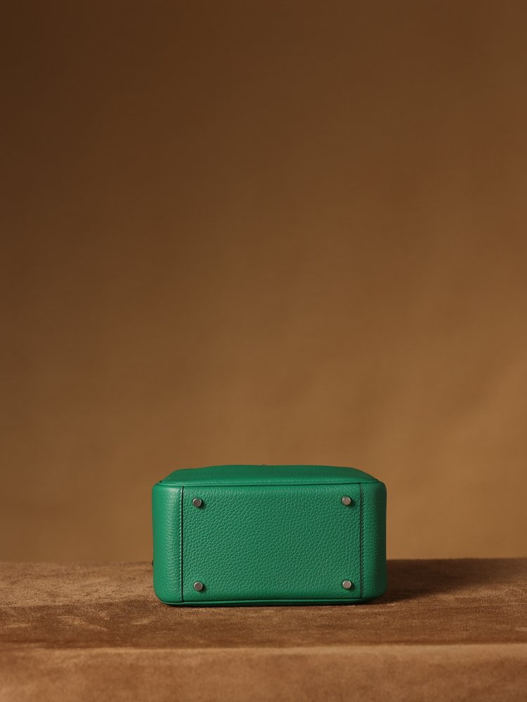 에르메스 Lindy Mini 19cm 실버 버클 벨벳 001-283418