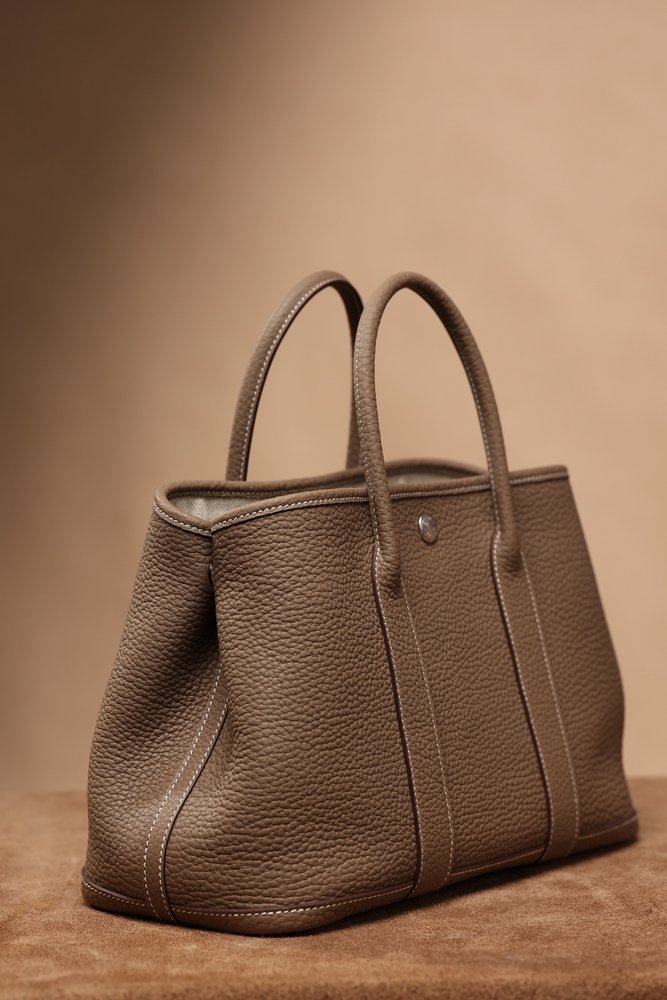 에르메스 가든파티 30cm 브라운 001-283437