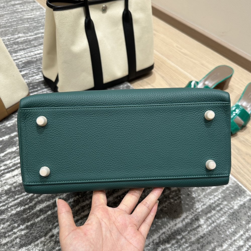 켈리 28cm 공작블루 골드 핸드메이드 001-283448