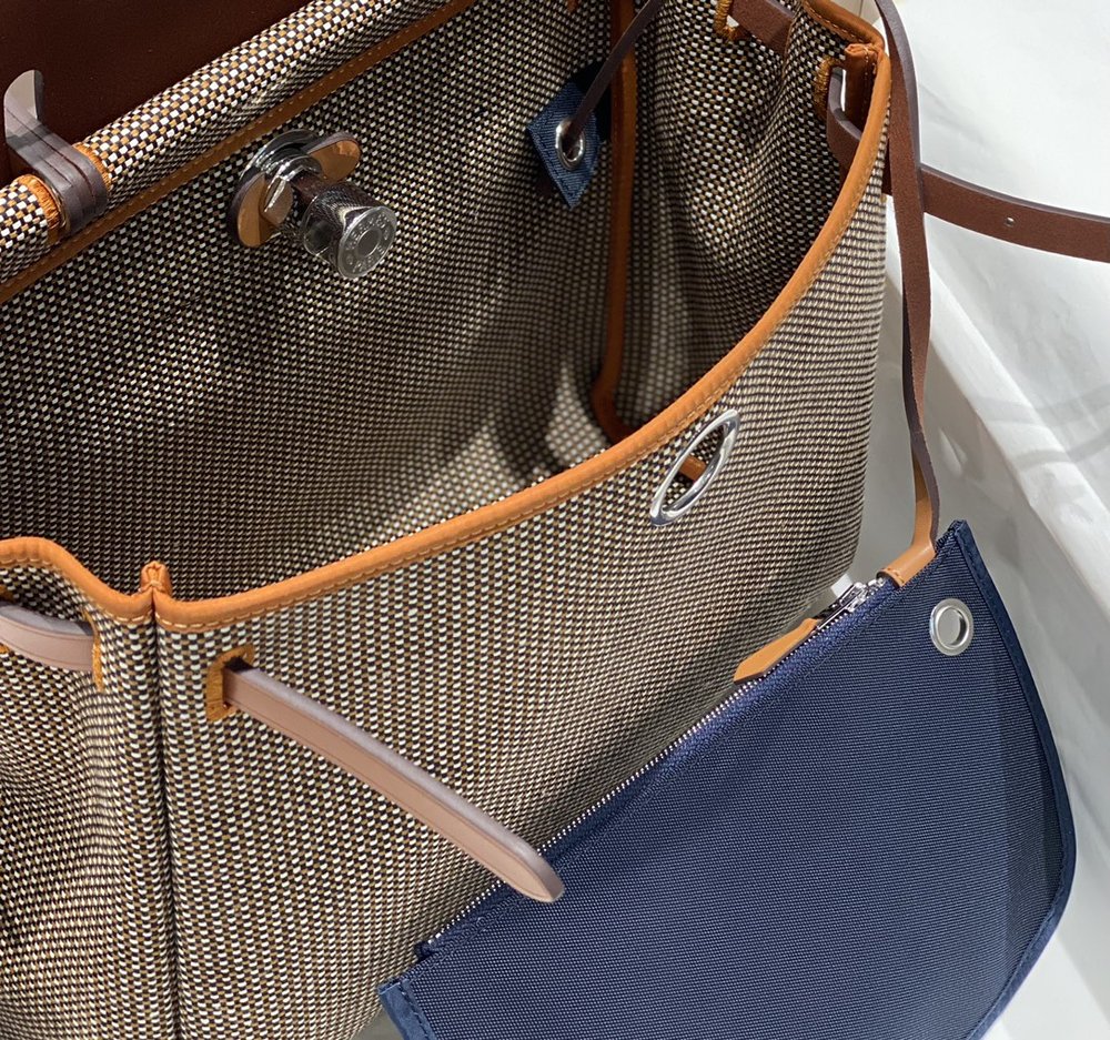 에르메스 스타일 Herbag Zip 숄더백 001-283451