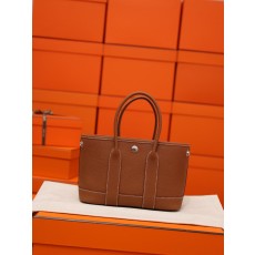 가든파티 23cm 골드브라운 전피 토트백 001-283455