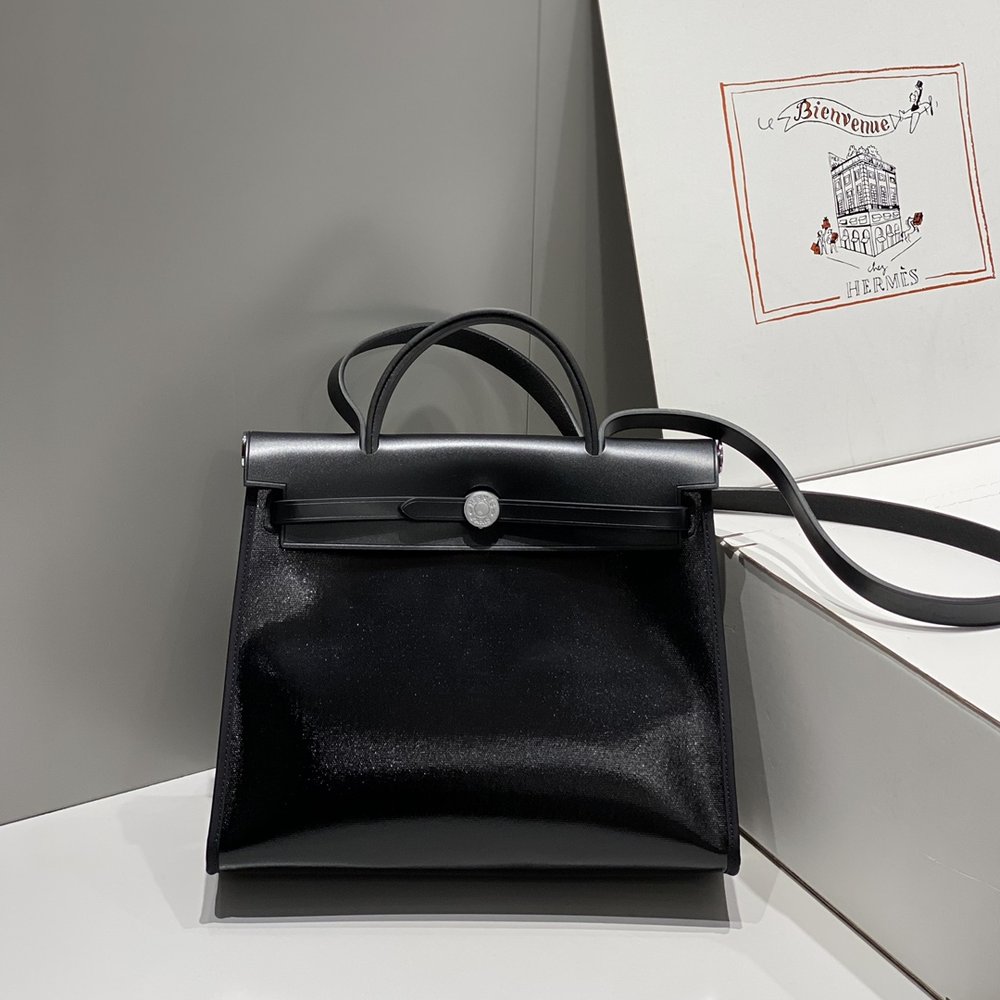 방수 외솔 블랙 Herbag 백 001-283463