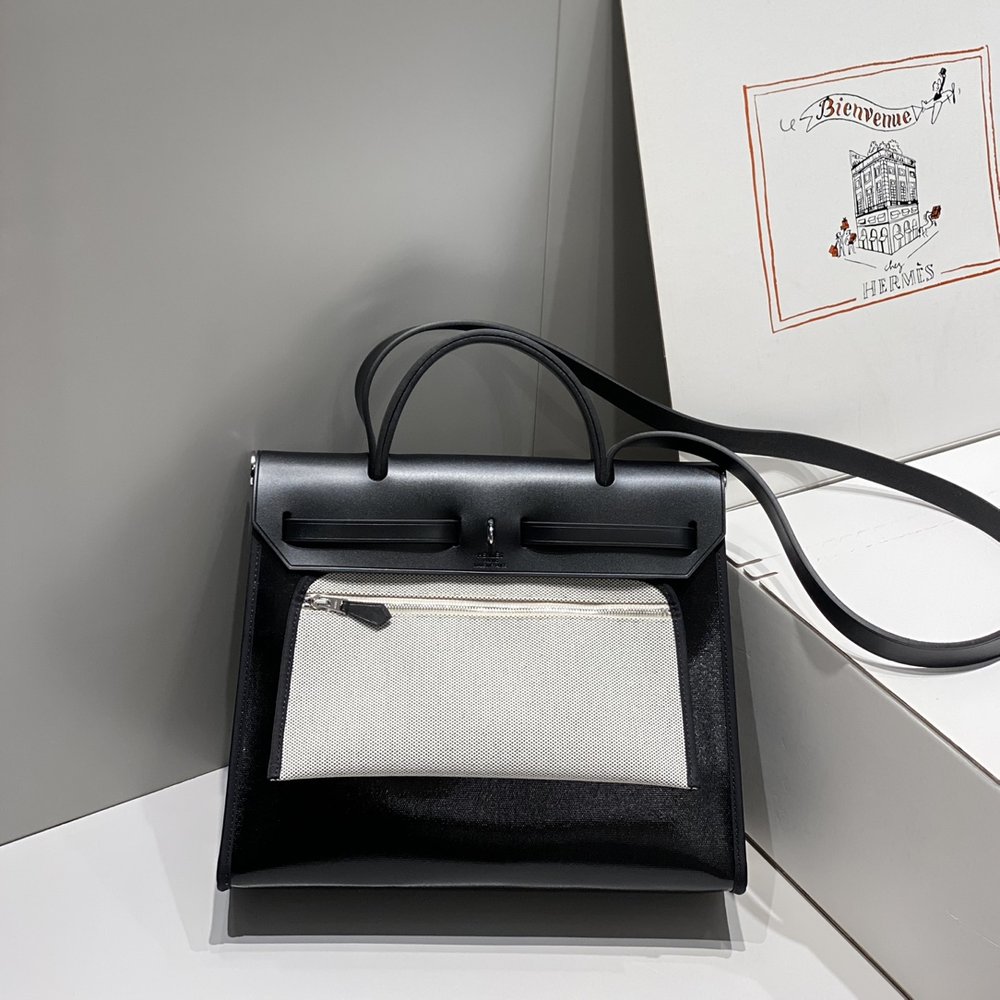방수 외솔 블랙 Herbag 백 001-283463