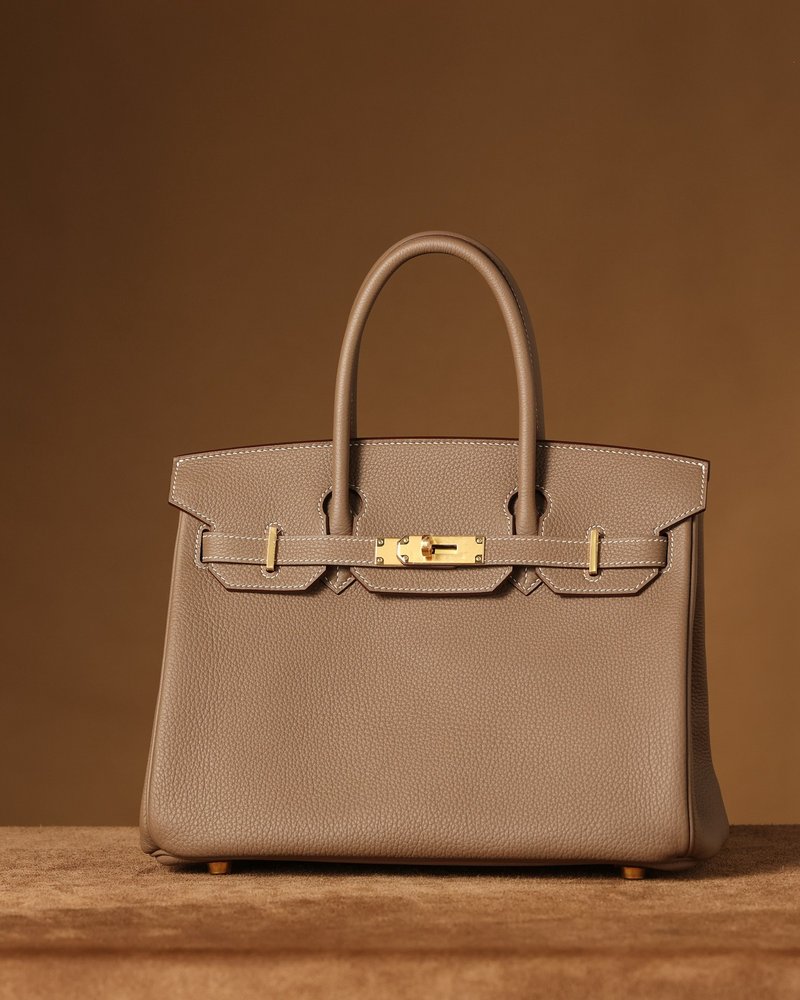 에르메스 Birkin30cm 수입 Togo 가죽 토트백 001-283483