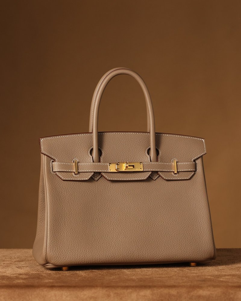 에르메스 Birkin30cm 수입 Togo 가죽 토트백 001-283483
