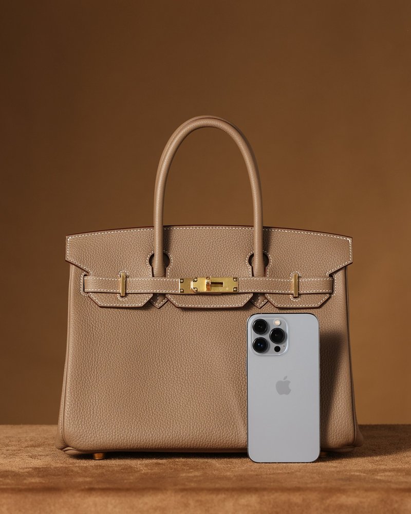 에르메스 Birkin30cm 수입 Togo 가죽 토트백 001-283483