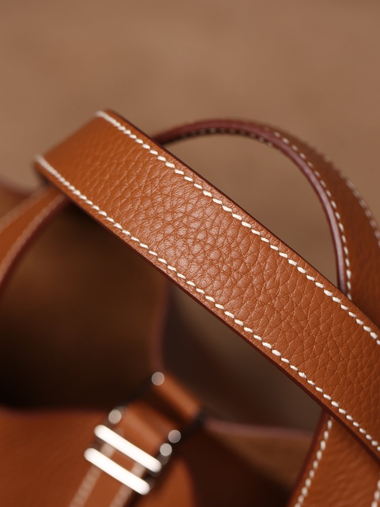 골드브라운 실버버클 피크닉 바스켓 001-283486