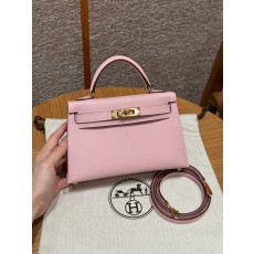 에르메스 미니 켈리 2세대 3Q 핑크 001-283499