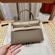 미니 켈리 2세대 19cm 에투프 그레이 실버 잠금 장 001-283521