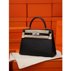 에르메스 켈리 아웃스티치 에프솜 가죽 토트백 28cm 001-283566