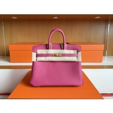 토고 가죽 골드 버클 핸드메이드 백 25cm 001-283615