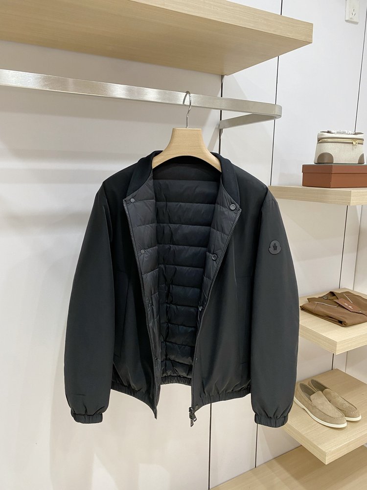 몽클레어 2026 FW 야구 깃 다운 재킷 001-283644