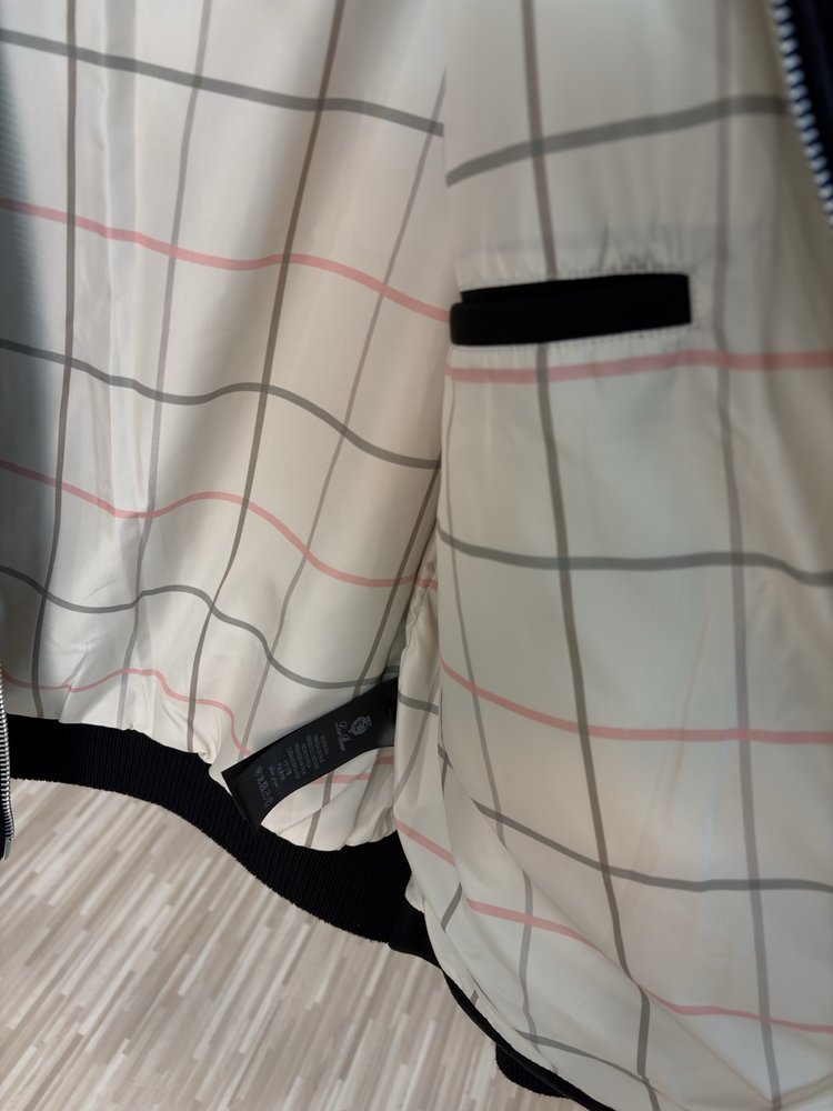 Loro Piana 니트 패딩 점퍼 검정색 001-283720