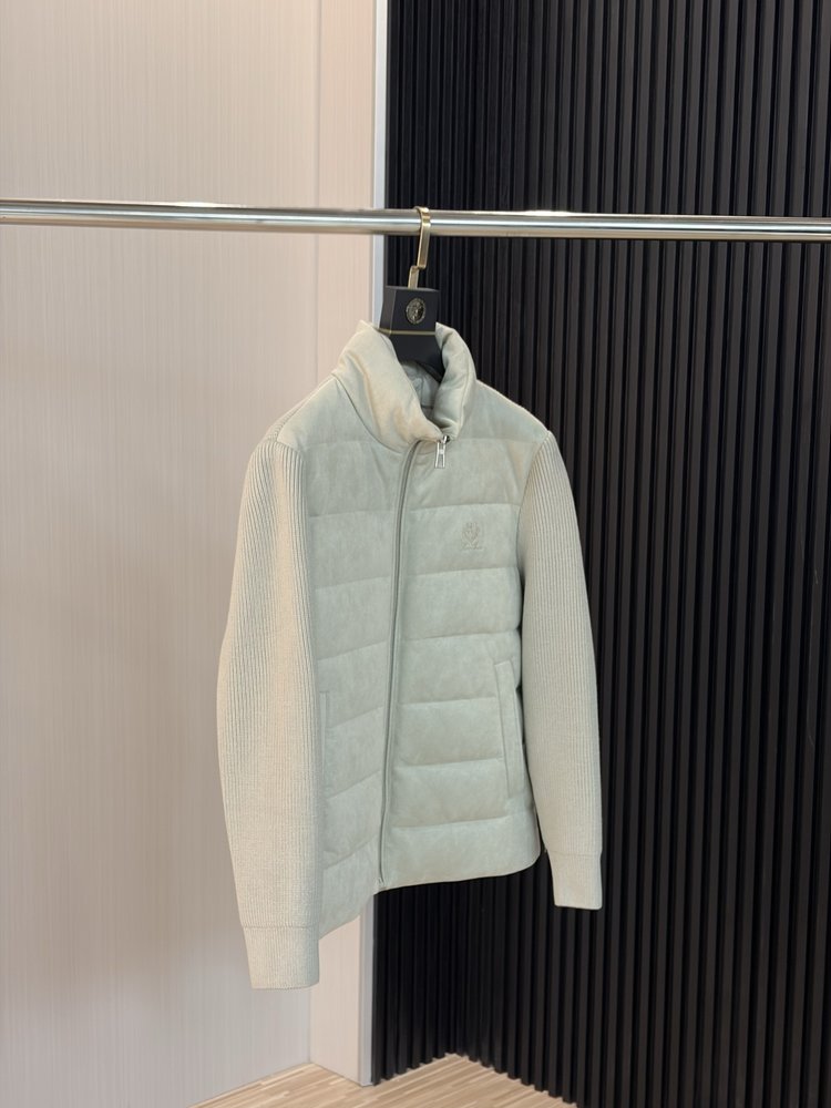 Loro Piana 니트 다운 재킷 001-283721