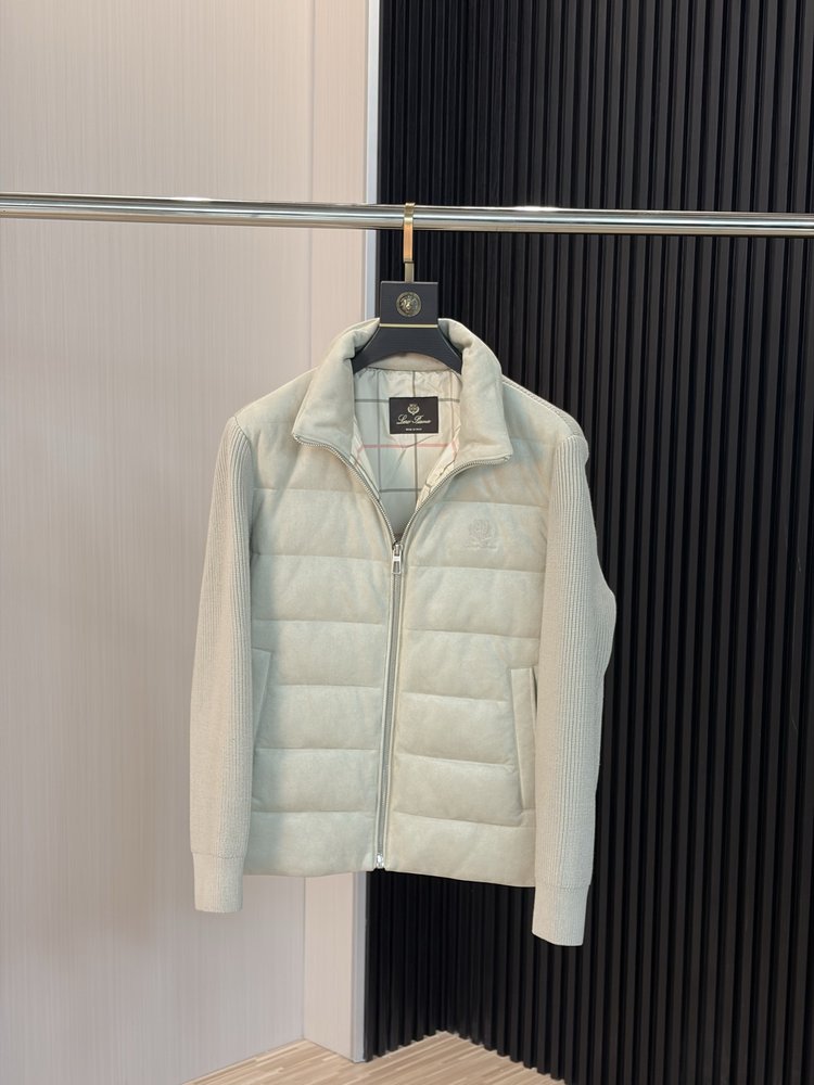 Loro Piana 니트 다운 재킷 001-283721