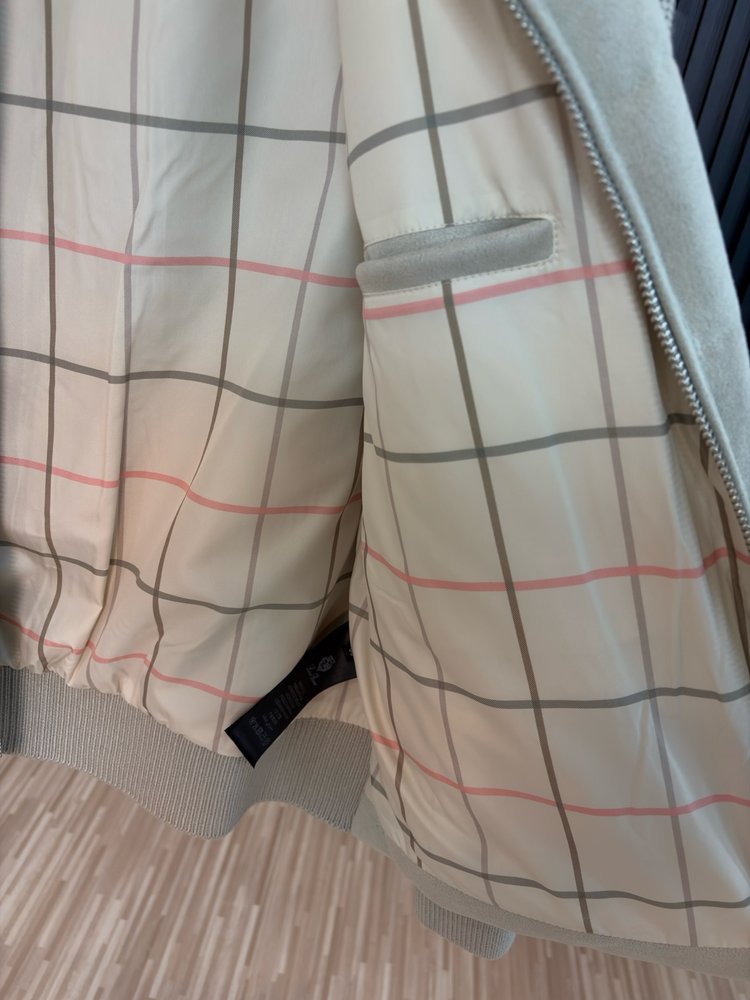 Loro Piana 니트 다운 재킷 001-283721