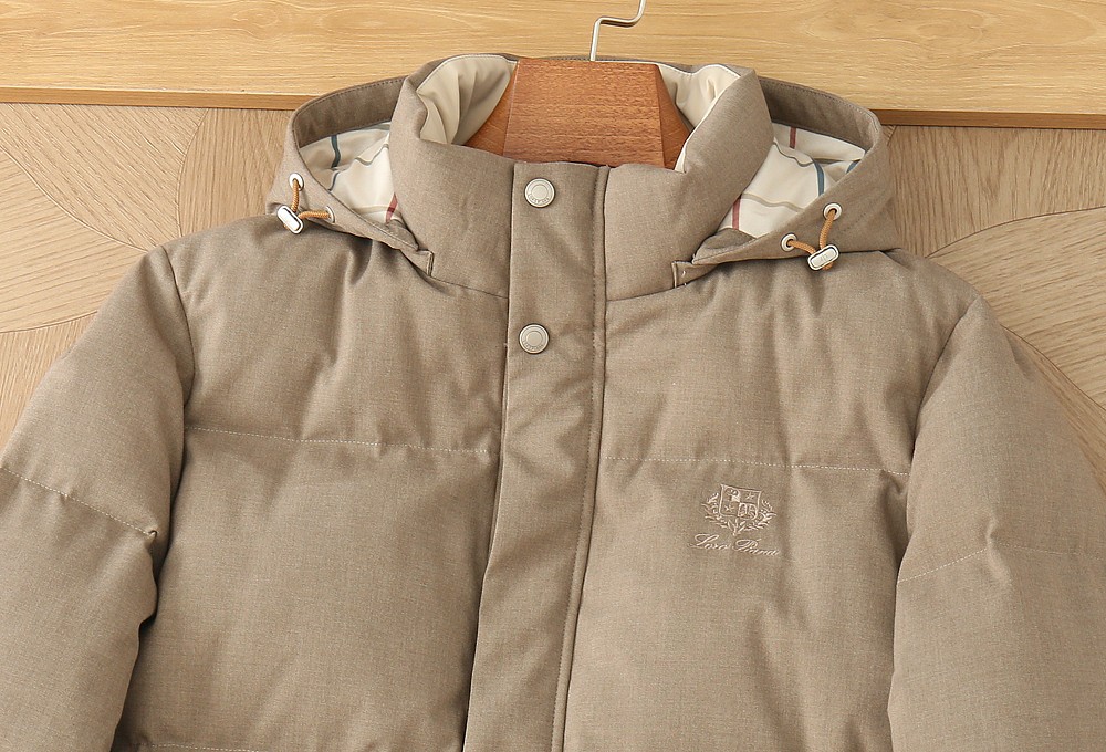 Loro Piana 후드 다운 패딩 자켓 001-283722