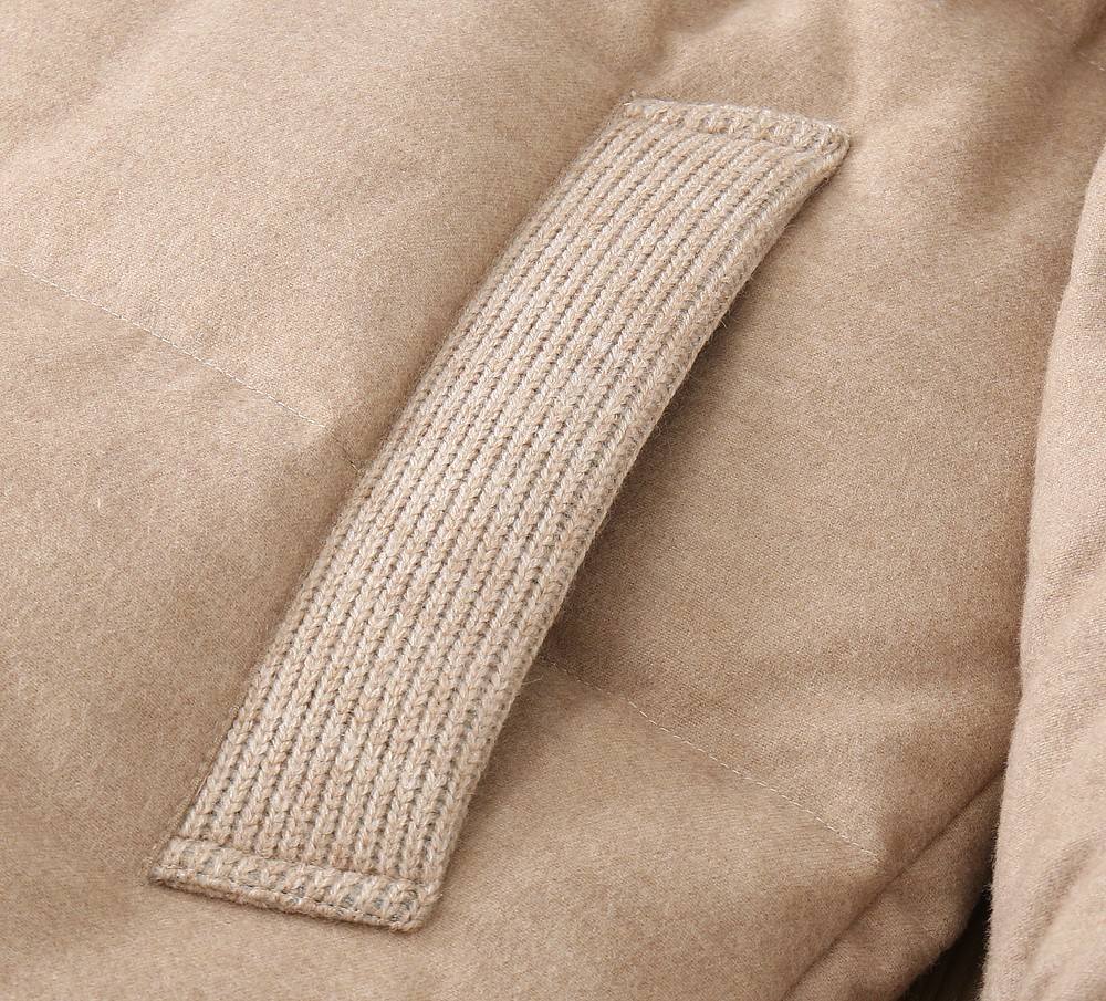 Loro Piana 울 후드 다운점퍼 001-283726