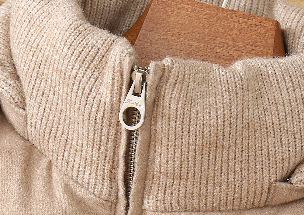 Loro Piana 울 후드 다운점퍼 001-283726