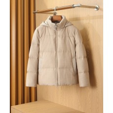 Loro Piana 울 후드 다운점퍼 001-283726