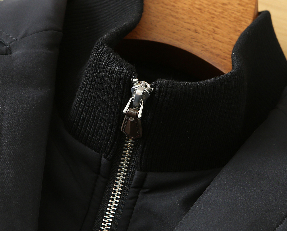 Loro Piana 스탠드칼라 가짜 투피스 다운 점퍼 001-283730