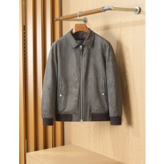 Tom Ford 스웨이드 구스다운 파일럿 재킷 001-283735