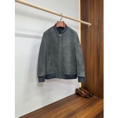 Tom Ford 반스웨이드 양가죽 야구점퍼 001-283741