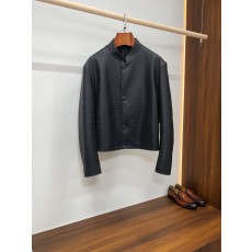 루이비통 펀칭 양가죽 자켓 숏 루즈 001-283757