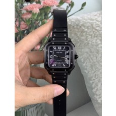 까르띠에 산토스 블랙 001-284043