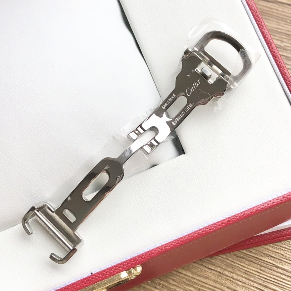 까르띠에 발롱 블루 석영 시계 33mm 001-284053