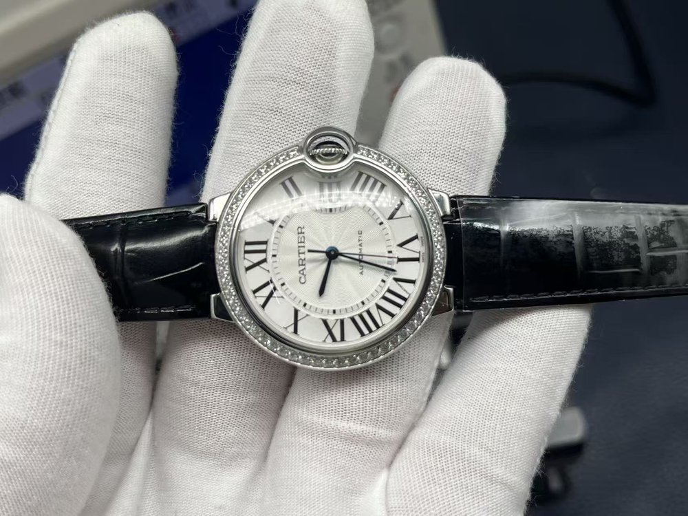 까르띠에 블루 발룬 퀵 체인지 손목시계 36mm 001-284061