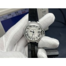 까르띠에 블루 발룬 퀵 체인지 손목시계 36mm 001-284061