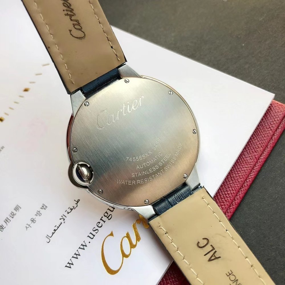 까르띠에 발롱 블루 42mm 레플리카 시계 001-284062