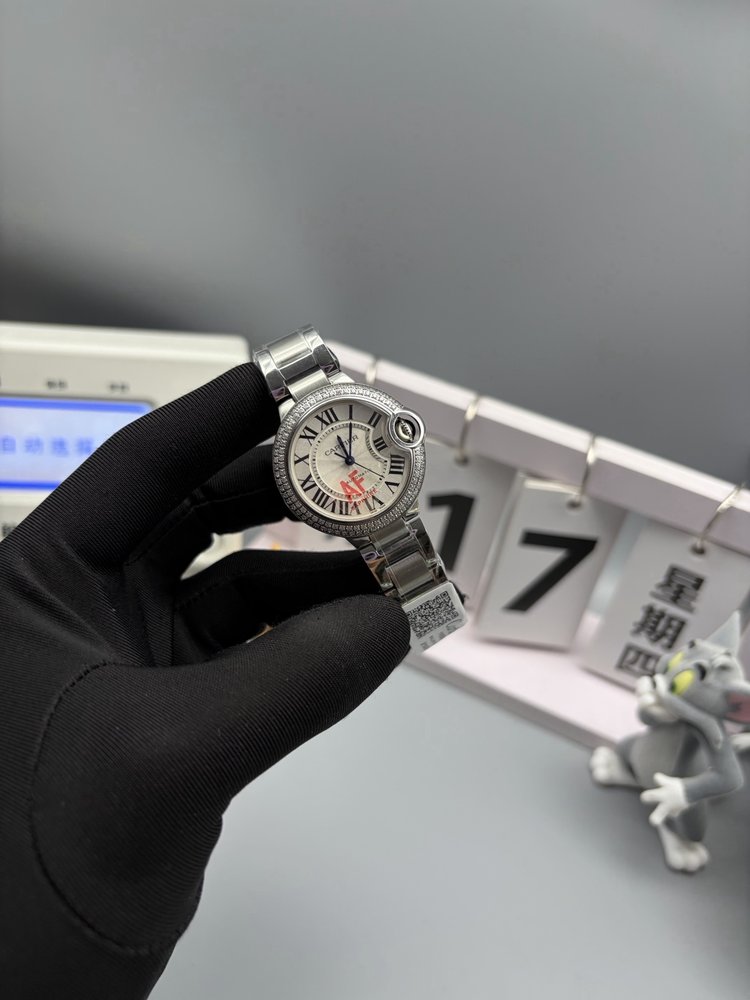 까르띠에 33mm 더블 다이아몬드 풍선 001-284073