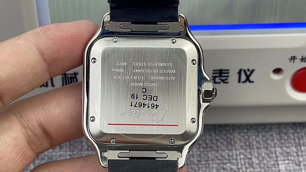 까르띠에 생토스 남성용 시계 001-284099