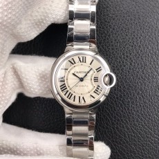 V6버전 블루 벌룬 33mm 기계식 시계 001-284110