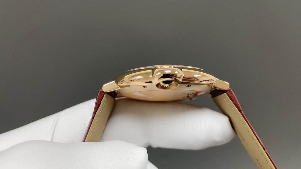 까르띠에 발롱 블루 42mm 기계식 시계 최고급 품질 001-284113