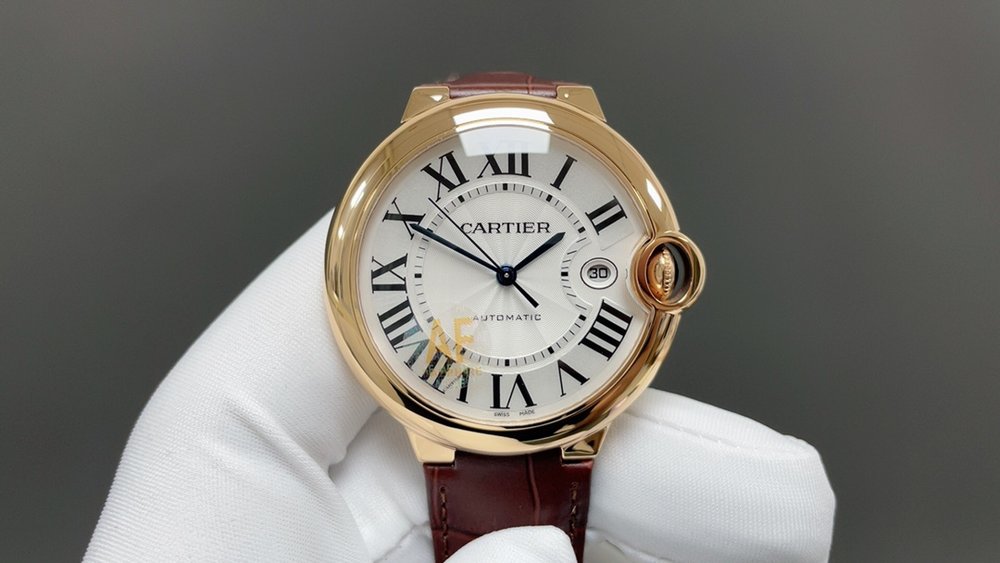 까르띠에 발롱 블루 42mm 기계식 시계 최고급 품질 001-284113
