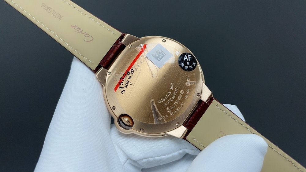 까르띠에 발롱 블루 42mm 기계식 시계 최고급 품질 001-284113