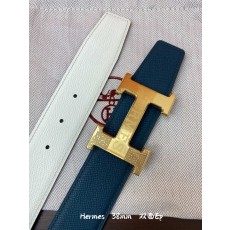 에르메스 양면 송아지가죽 벨트 38mm 001-284125