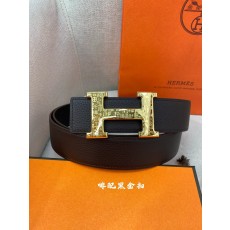 에르메스 H 버클 양면 벨트 001-284128