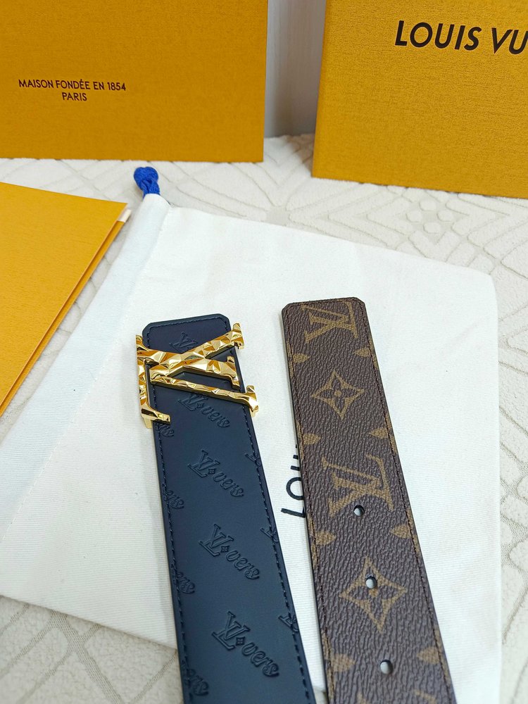 루이비통 오리지널 퀄리티 양면 벨트 소가죽 38mm 001-284135