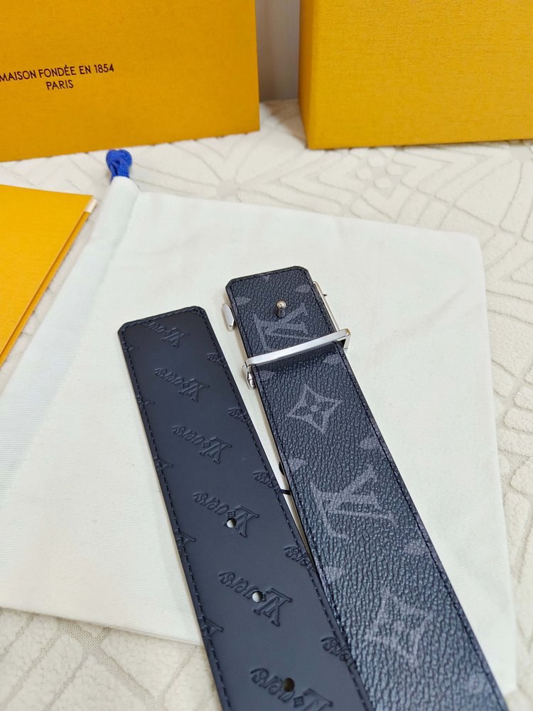 루이비통 양면 사용 압화 소가죽 벨트 38mm 001-284138